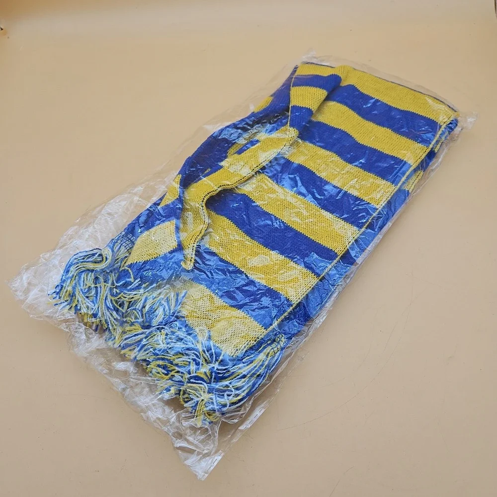 North Carolina A&T Aggies Scarf Blue Yellow NC A&T New Sealed